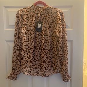 Large FashionNova sheer top